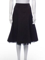 Black England SZ 10 Full Tulle Skirt