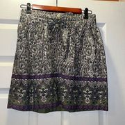 Converse One Star Paisley mini skirt