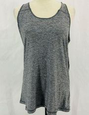 Head Womens Dri Motion Racerback Heather Grey Tank Large