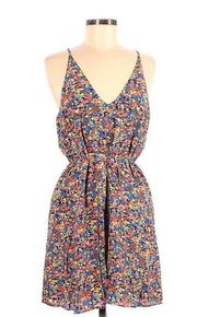 Rebecca Taylor Romper 6 Silk Confetti Floral Print Luxury Spring Summer Party