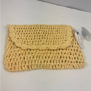 NWT Melrose and Market Yellow Woven Bag