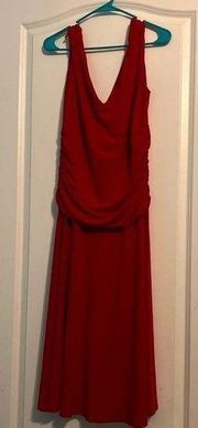 Red  International Dress *RARE FIND*