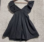 Black Formal Mini Dress