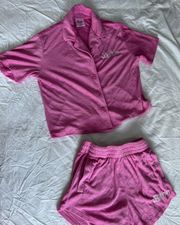 Barbie Sleep Set Pjs Matching Set Towel Material