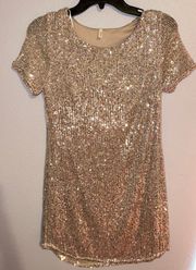 sequin dress