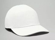 Lululemon Fast and Free Running Hat White Unisex Size S/M LU9BFFS