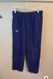 Under Armour Blue Sweatpants Sz Medium