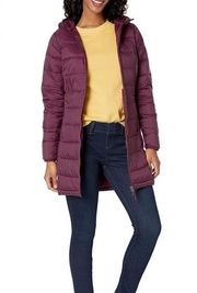 Amazon Essentials Women's Lightweight Water-Resistant Hooded Puffer Coat size 6x