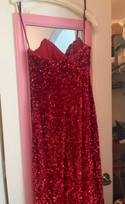 Portia and  Red Gown/Prom