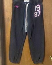 Aeropostale black sweatpants size medium