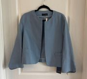 956 NWT Piazza Sempione Blue Suit Jacket Size 46