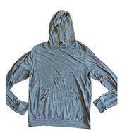 BDG gray lightweight hoodie womens large