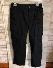 tactical black Womens pants outdoors EMS POLICE construction pants size 4