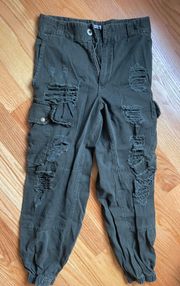 Army Green Carmar Cargo Pants