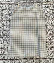 Vintage 50s 60s Pendleton Woolen Mills houndstooth plaid check skirt
