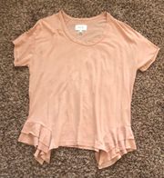 Ruffle Hem Top