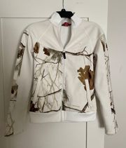 White Camo Field And Stream Jacket