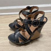 Decree Shoes Strappy Wedge Sandals US7