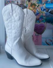 White Cowboy Boots