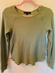 Waffle Long Sleeve Top