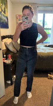 90s Straight Ultra High Rise Jeans