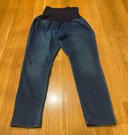 Indigo blue maternity jeans size Xlarge.