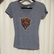 NFL Team Apparel Chicago Bears v neck t-shirt