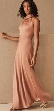 BHLDN Esme Satin Charmeuse Dress