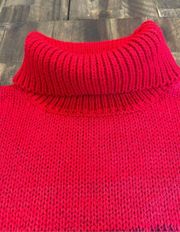 Jantzen vintage silk blend turtleneck sweater size medium ombré