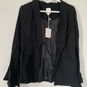 LC Lauren Conrad women’s size 4 black blazer NWT
