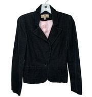 Juicy Couture Jeans Corduroy Blazer Black