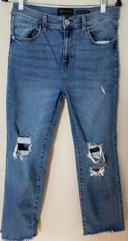 Kendall And Kylie High-Rise Slim Straight Jeans Size 9/29