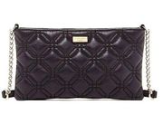 Kate Spade  Presley Astor Court Black Quilted Leather Crossbody Bag