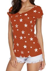 New in Package Womens  Star Ranglan Shirt - Sz M