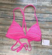 Xhilaration Pink Light Push Up Bikini Top