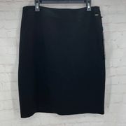 Donna Karen Black pencil skirt 12