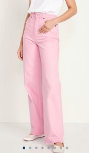 High Rise Wide Leg Jeans