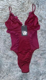 One Piece Pomegranate Swimsuit Bathing suit NEW