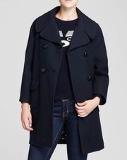 Jacques Peacoat In Navy