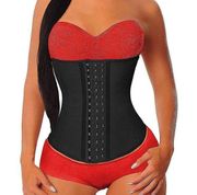 NEW Underbust Latex Girdle Waist Trainer Corsets Body Shaper XL