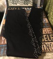 New Sexy Black Bling Chic Leggings 