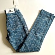 NWT‎ Jordache Cintage Print all over Jeans.