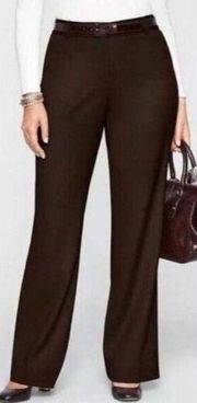 CAbi #724 Brown wide leg trouser pants