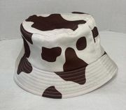 David and Young Cow Print Bucket Hat OS