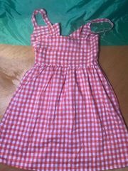 Bebop Women’s Plaid Button Vintage Dress Size M