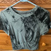 SheIn  tie dye cropped top