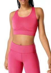 stamina workout sports bra tayberry pink