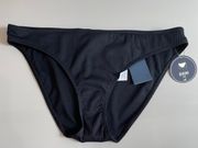 Ribbed Bikini Bottom Black Size Small 