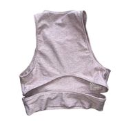 Slashback Crop Top womens small