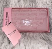 NEW JUICY COUTURE PINK DIAMOND MOTHERS DAY GOTHIC LOGO WALLET IN BOX